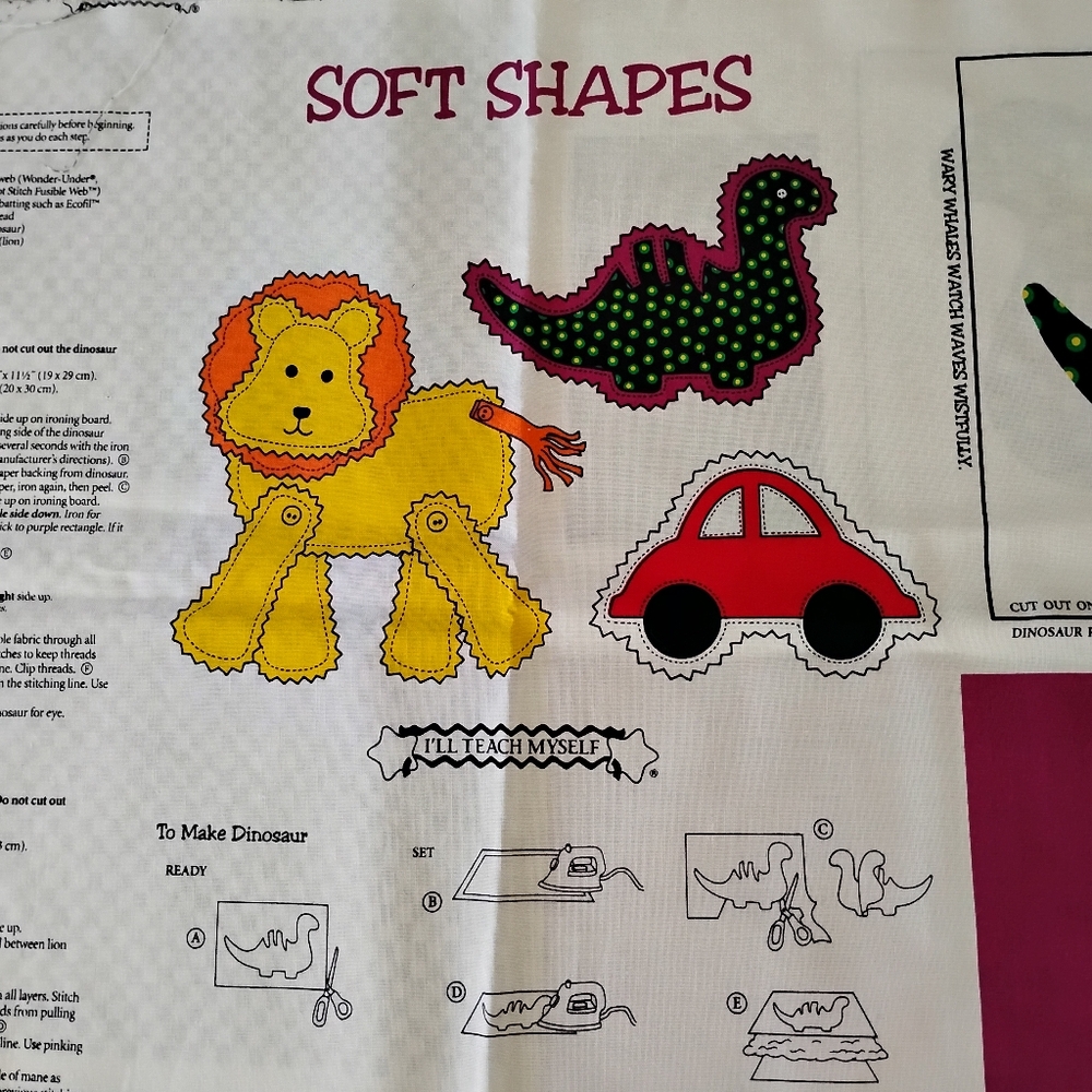 Soft Shapes Fabric Kit - Picture 1 of 12